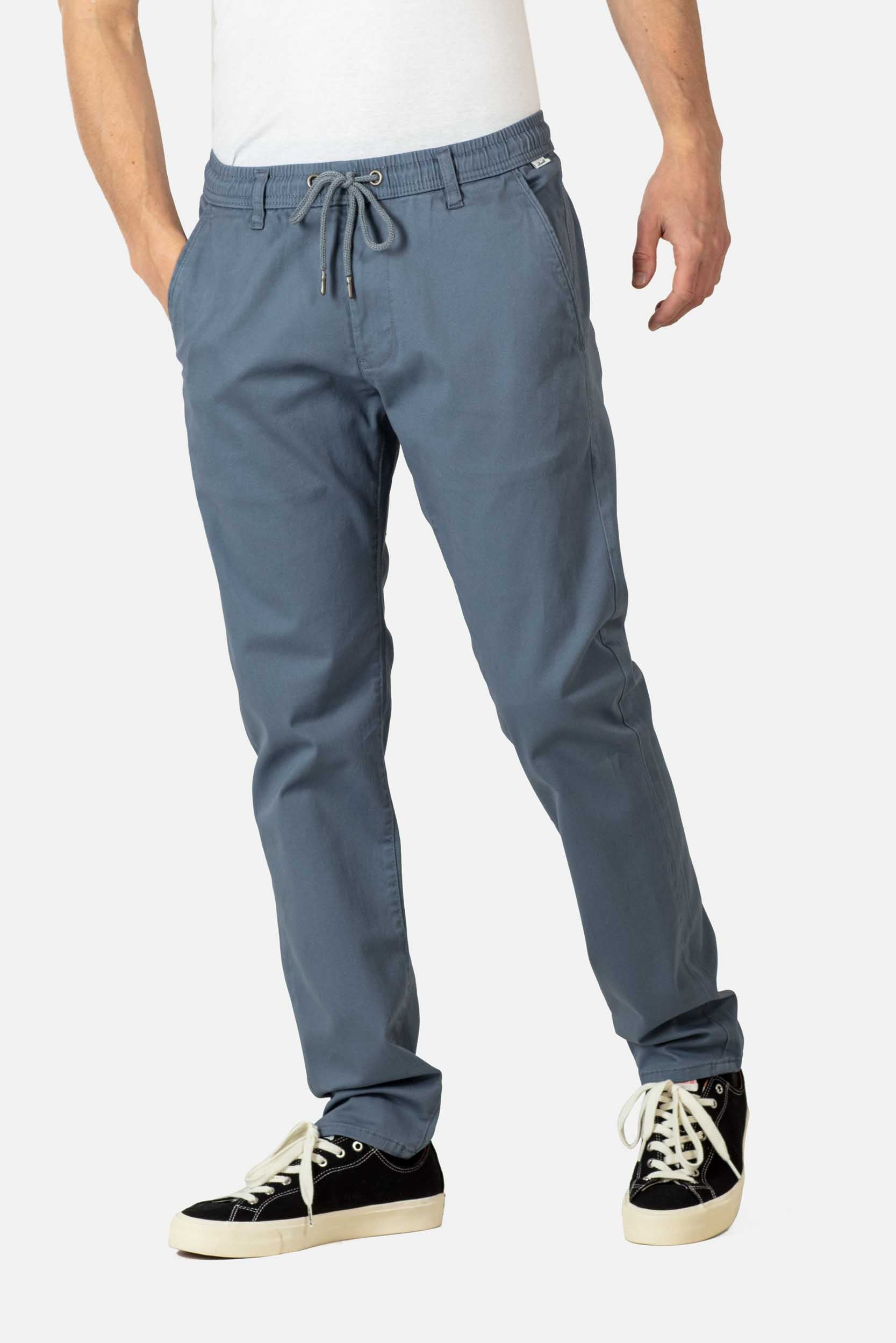 Reell Skin Stretch Jeans Tundra Blu – Jeans Elasticizzati Uomo, Vestibilità Comoda, Chiusura Con Zip, 5 Tasche