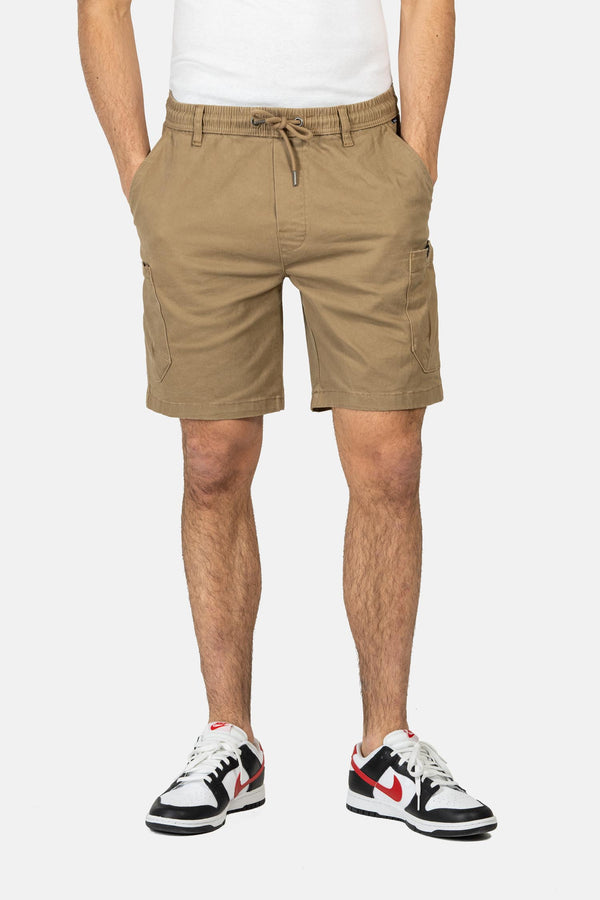 Reflex Easy Cargo Short - Dark Sand - Reell Pakistan