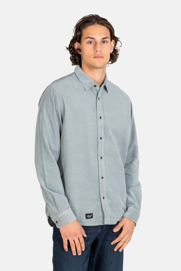Strike Shirt - Mint Green Corduroy - Reell Pakistan