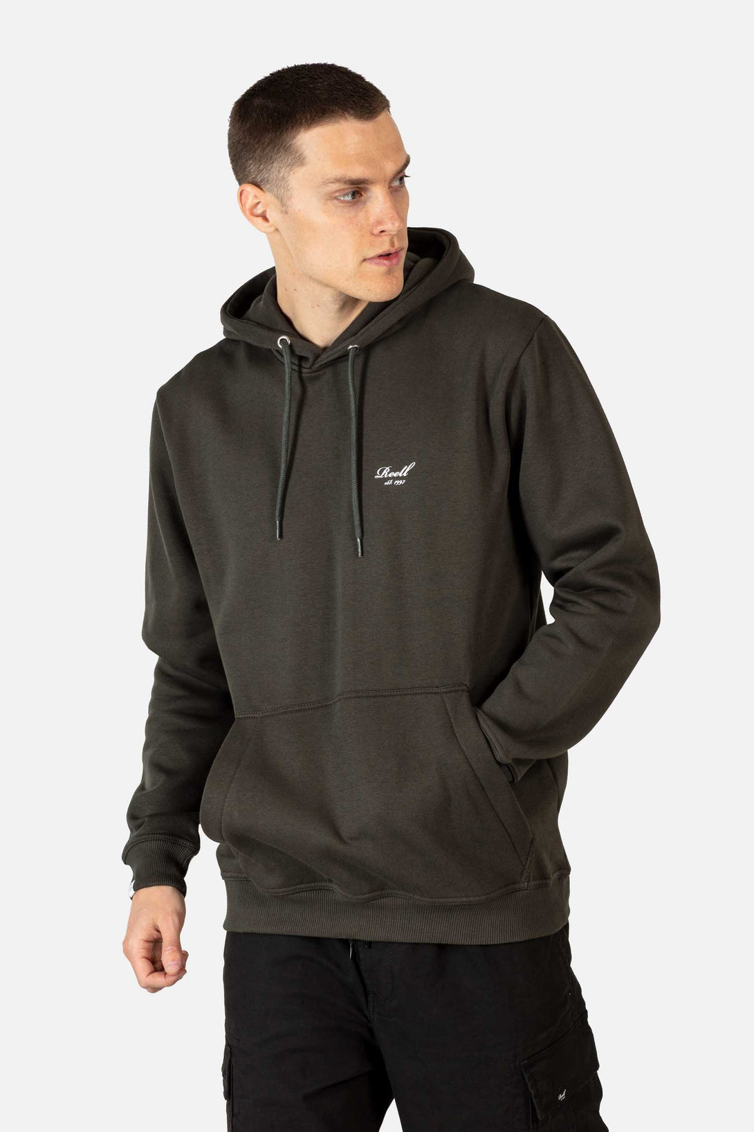 Regular Logo Hoodie - Resin Green - Reell Pakistan