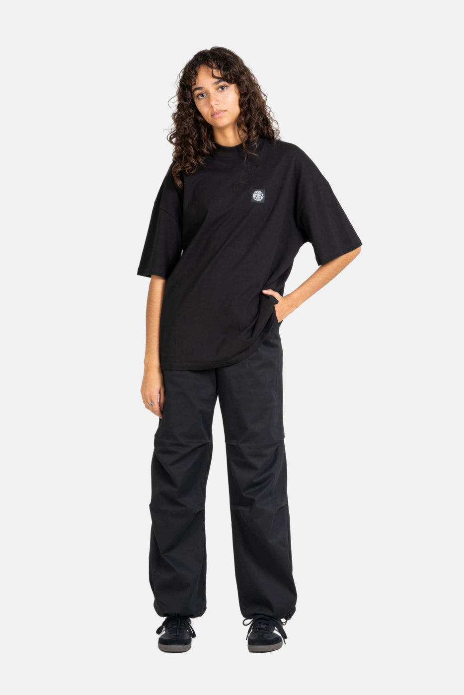 Women Parachute Pant - Deep Black - Reell Pakistan