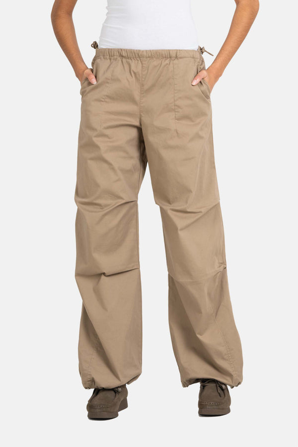 Women Parachute Pant - Dark Sand - Reell Pakistan