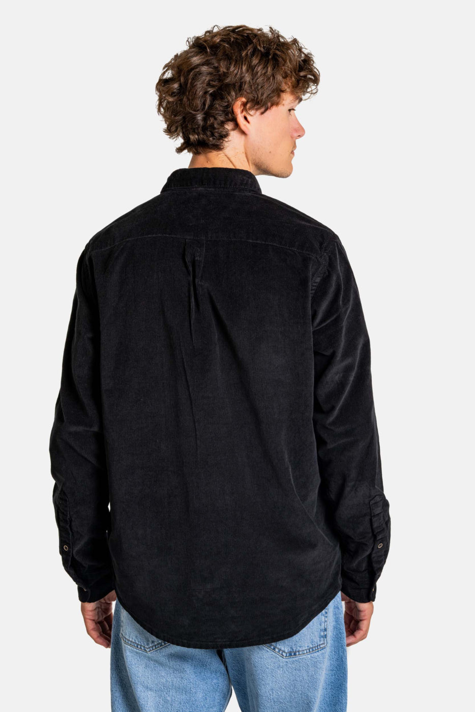 Strike Shirt - Black Corduroy - Reell Pakistan