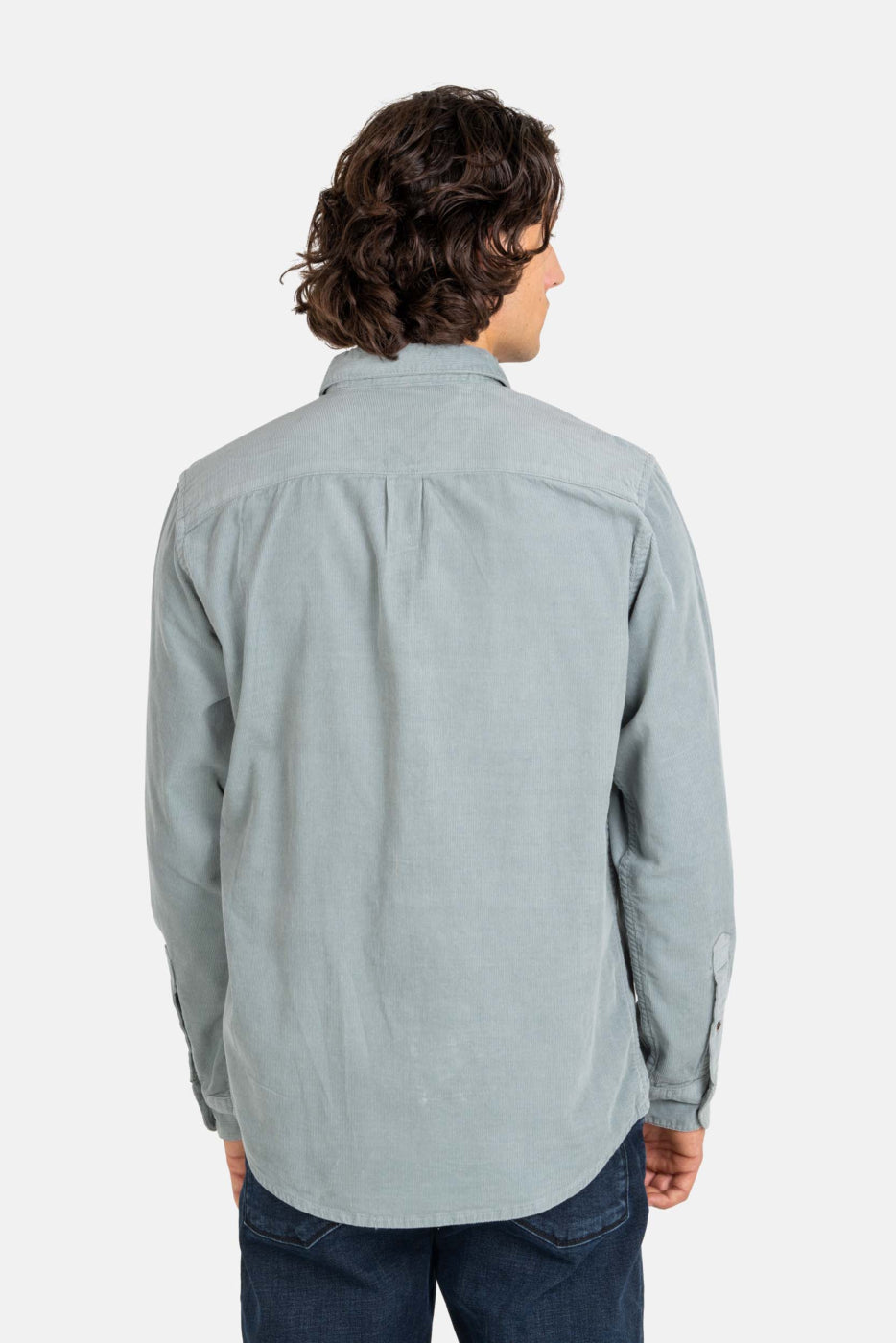 Strike Shirt - Mint Green Corduroy - Reell Pakistan
