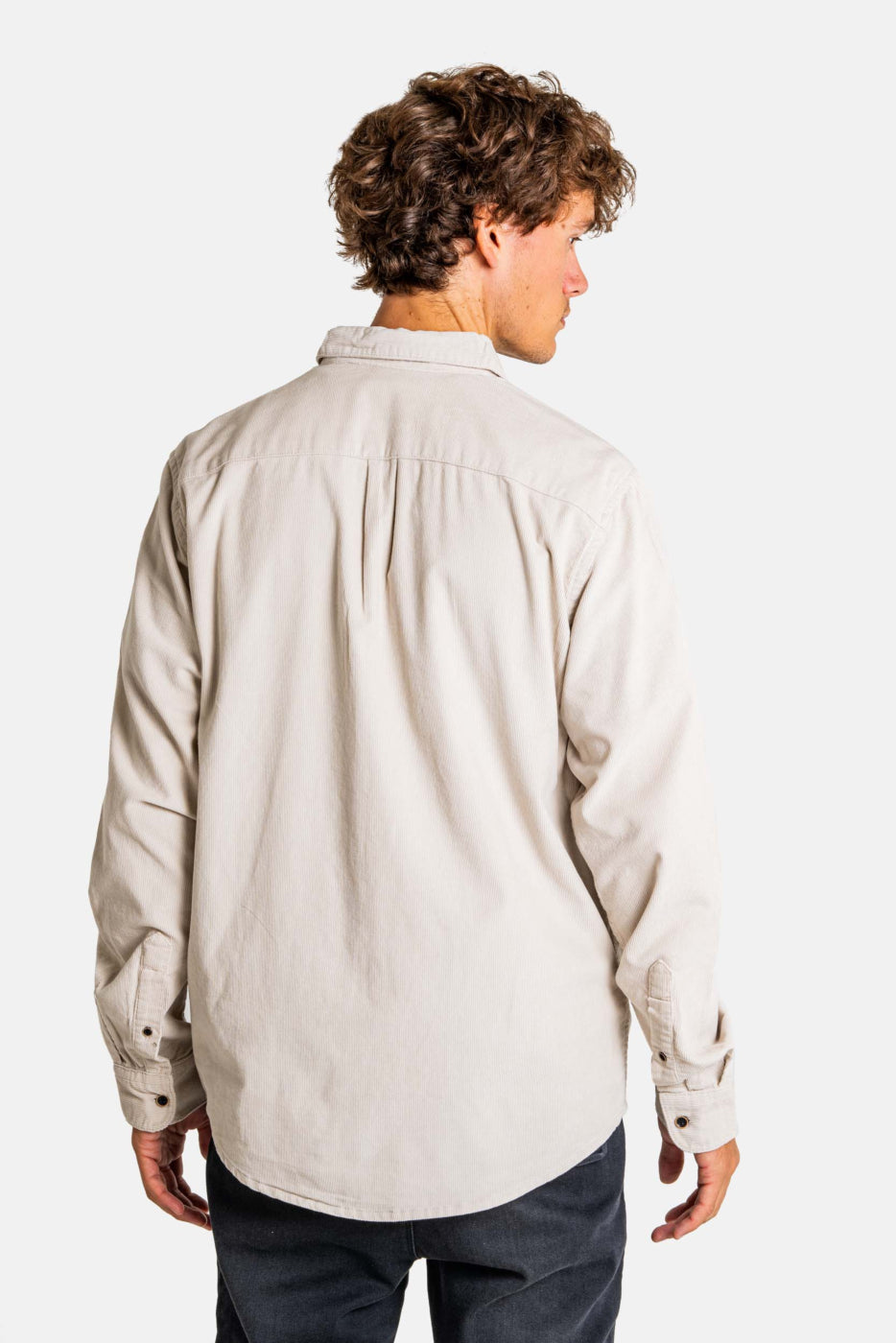 Strike Shirt - Oatmeal Corduroy - Reell Pakistan