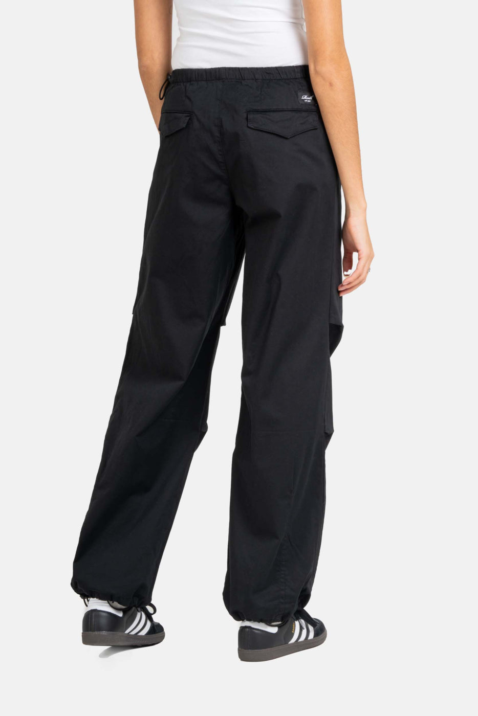 Women Parachute Pant - Deep Black - Reell Pakistan
