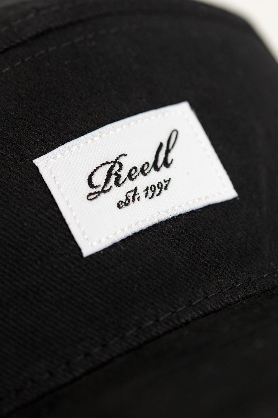 5 Panel Cap - Black - Reell Pakistan