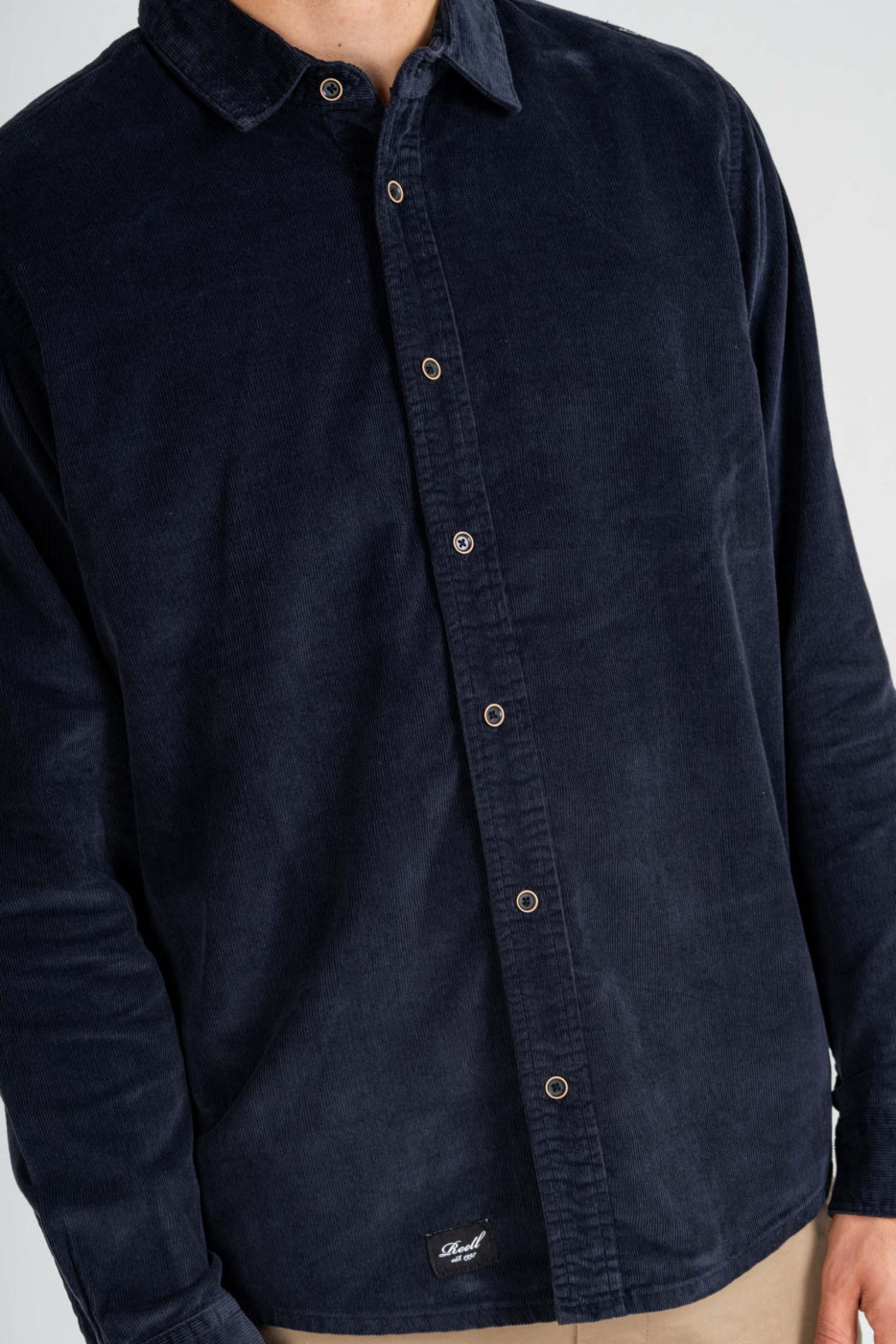Strike Shirt - Navy Corduroy - Reell Pakistan