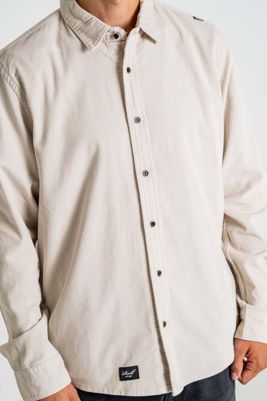 Strike Shirt - Oatmeal Corduroy - Reell Pakistan