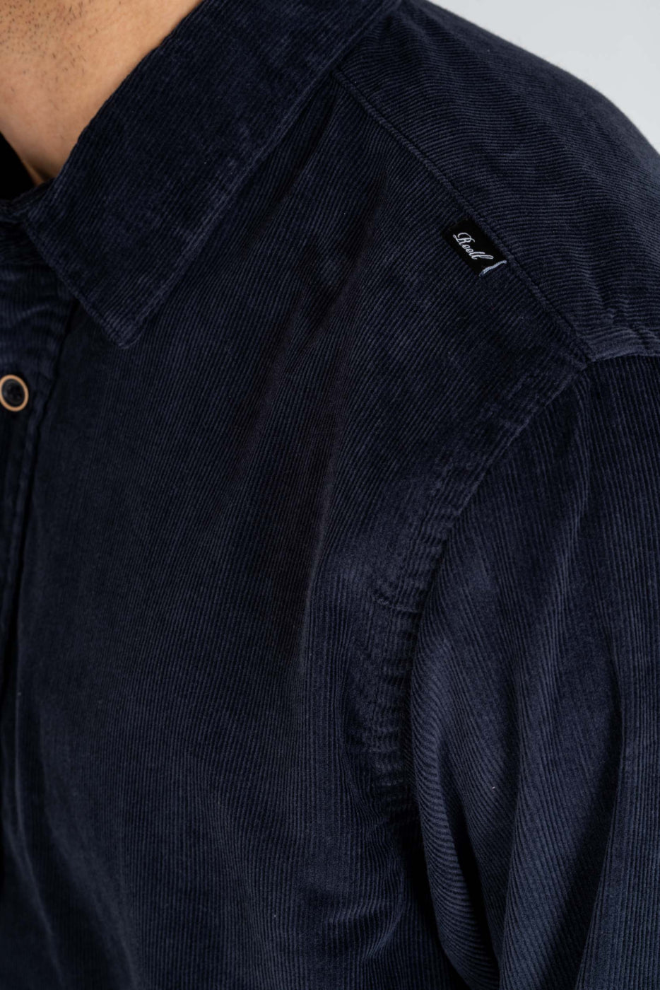Strike Shirt - Navy Corduroy - Reell Pakistan