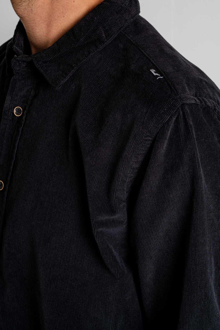 Strike Shirt - Black Corduroy - Reell Pakistan