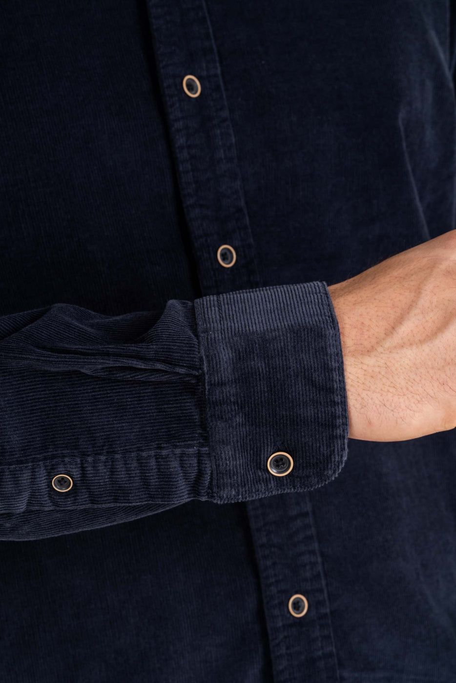 Strike Shirt - Navy Corduroy - Reell Pakistan