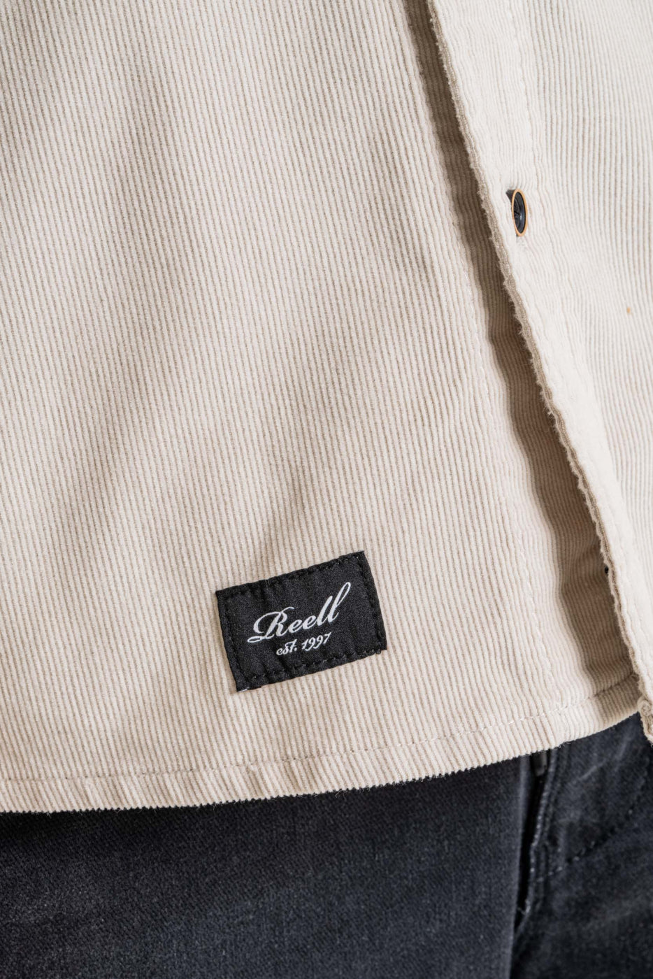 Strike Shirt - Oatmeal Corduroy - Reell Pakistan