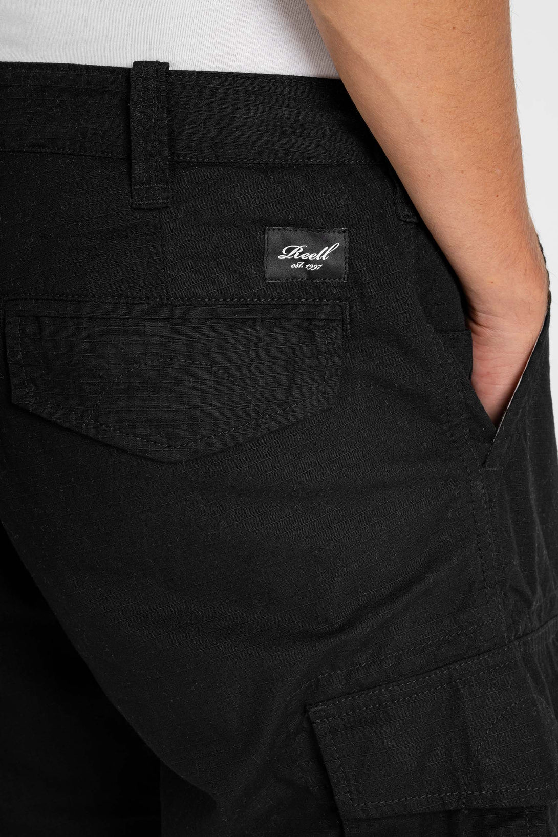 New Cargo Short - Deep Black - Reell Pakistan