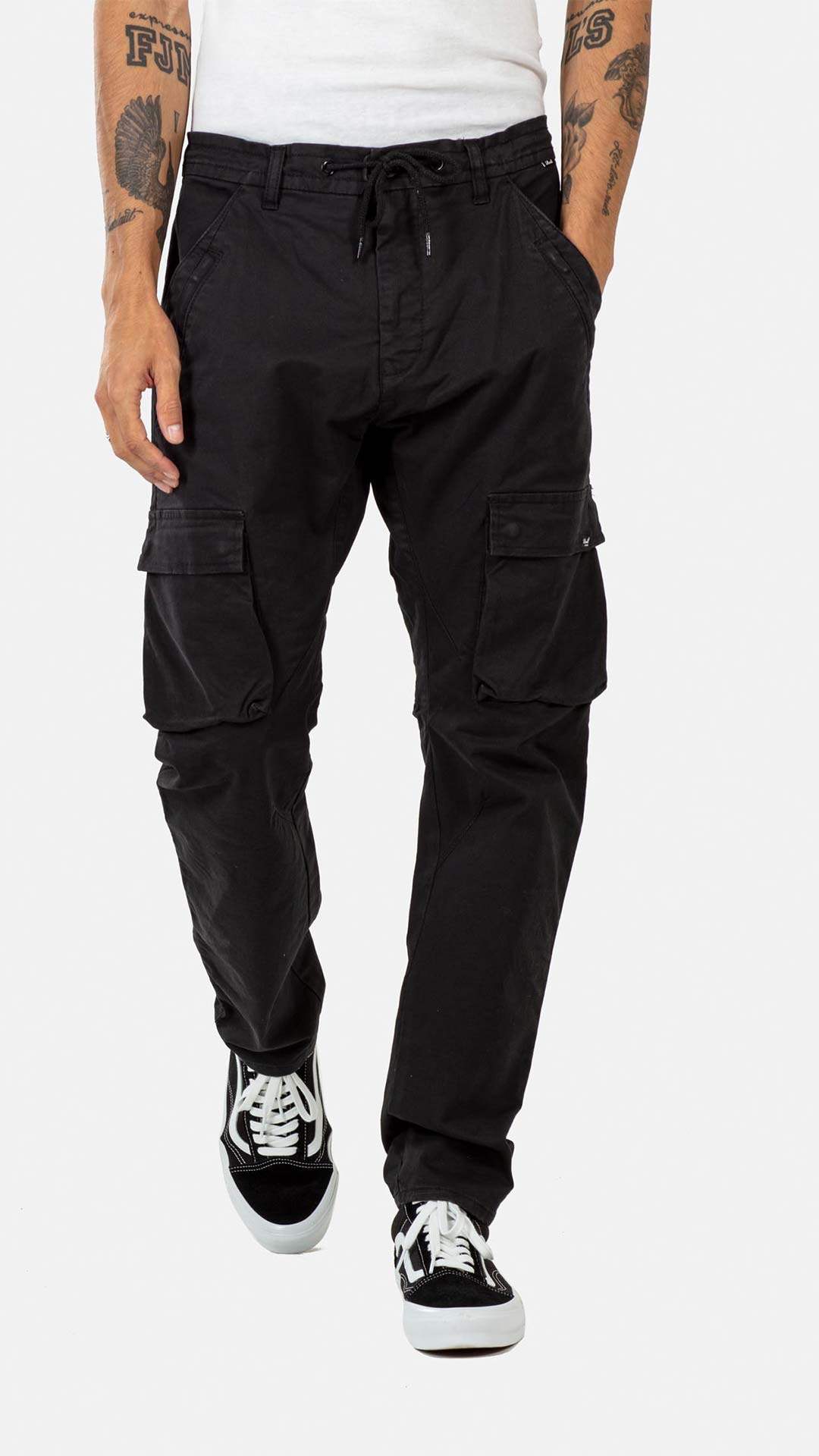 Shape Cargo Light Canvas - Black - Reell Pakistan