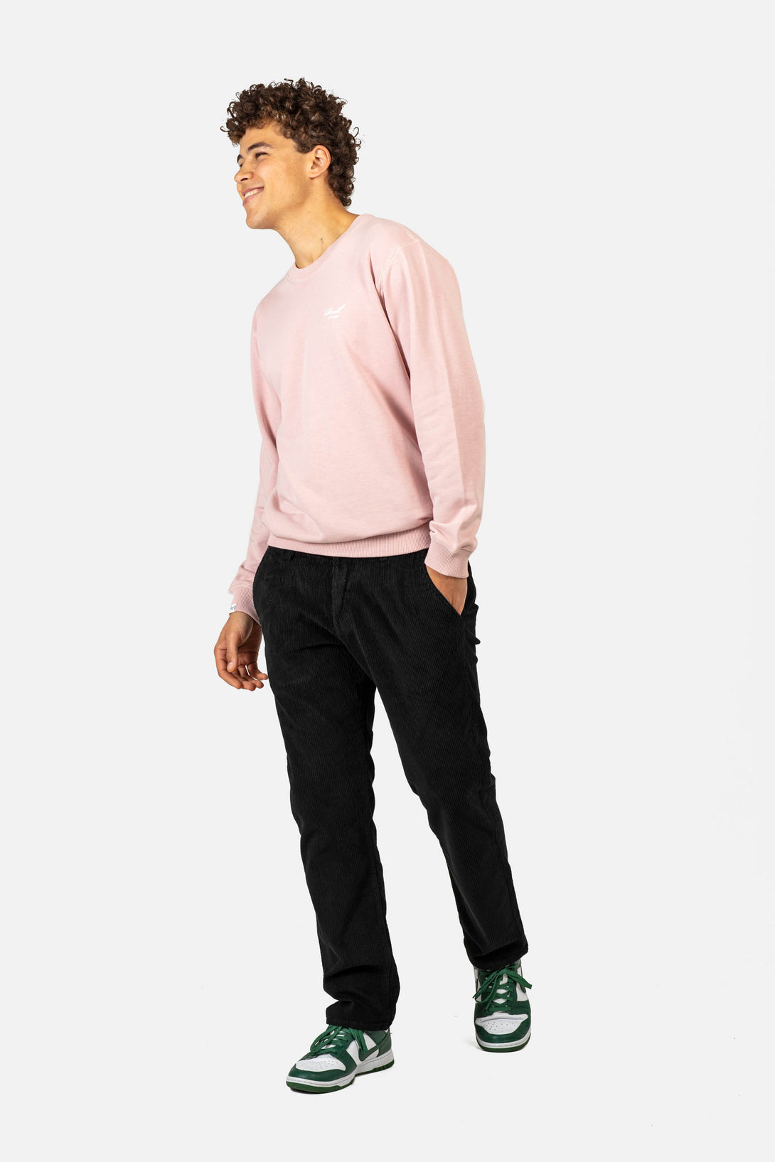 Regular Flex Chino Corduroy - Black - Reell Pakistan