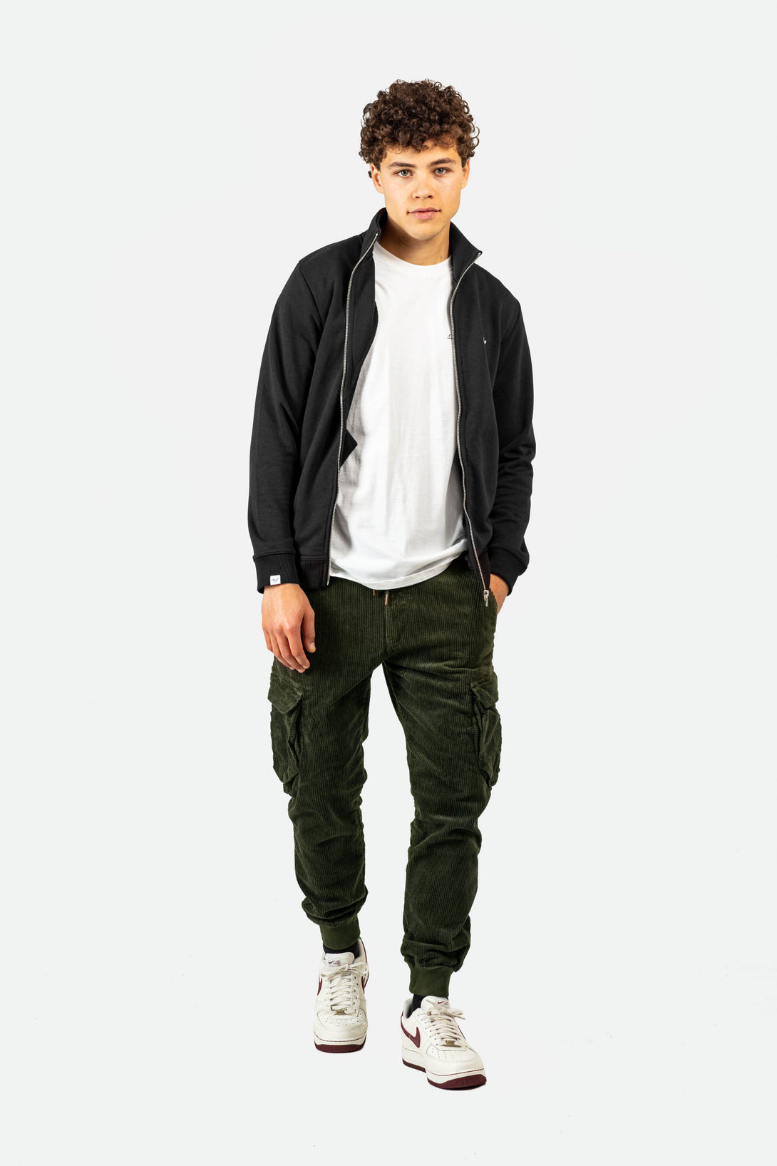 Reflex Rib Cargo Corduroy - Dark Green - Reell Pakistan