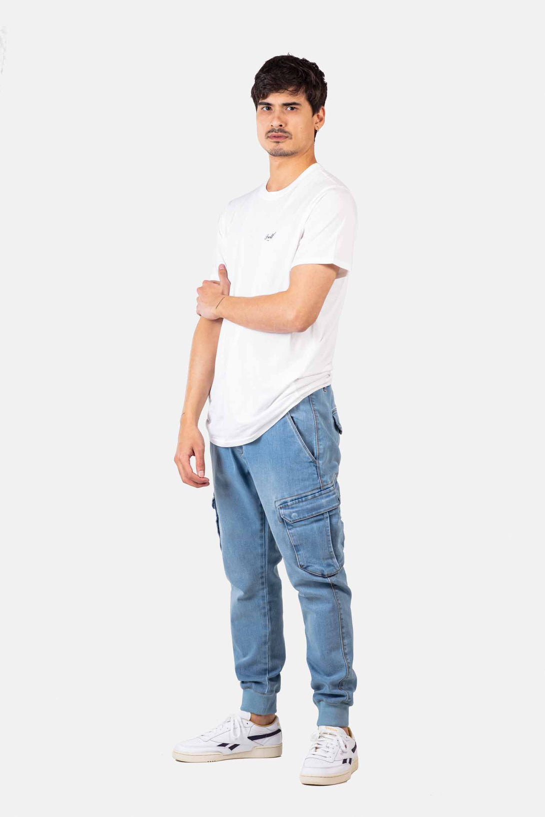 Reflex Rib Cargo - Light Blue Grey Wash - Reell Pakistan