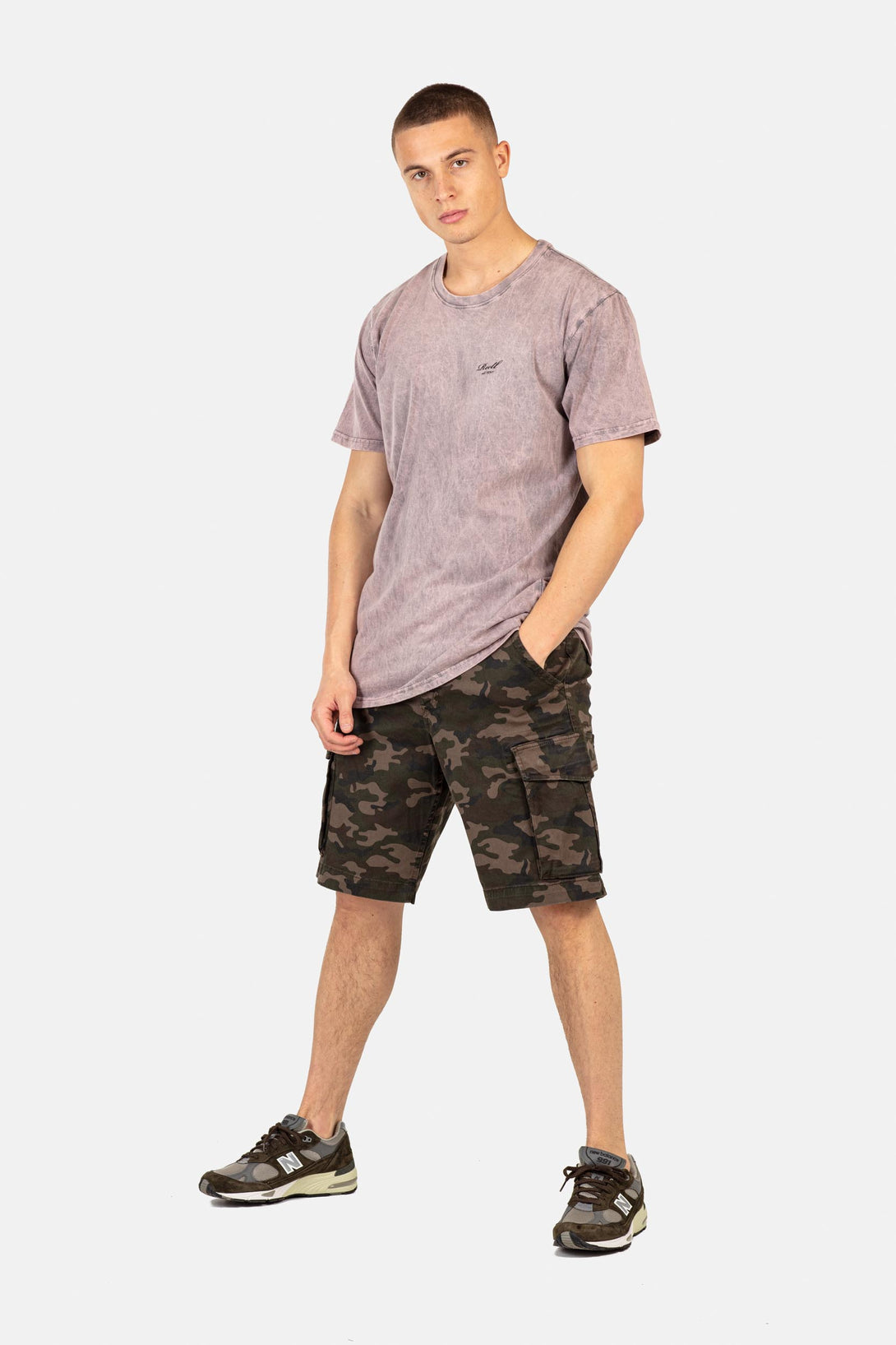 New Cargo Short - Washed Camo - Reell Pakistan