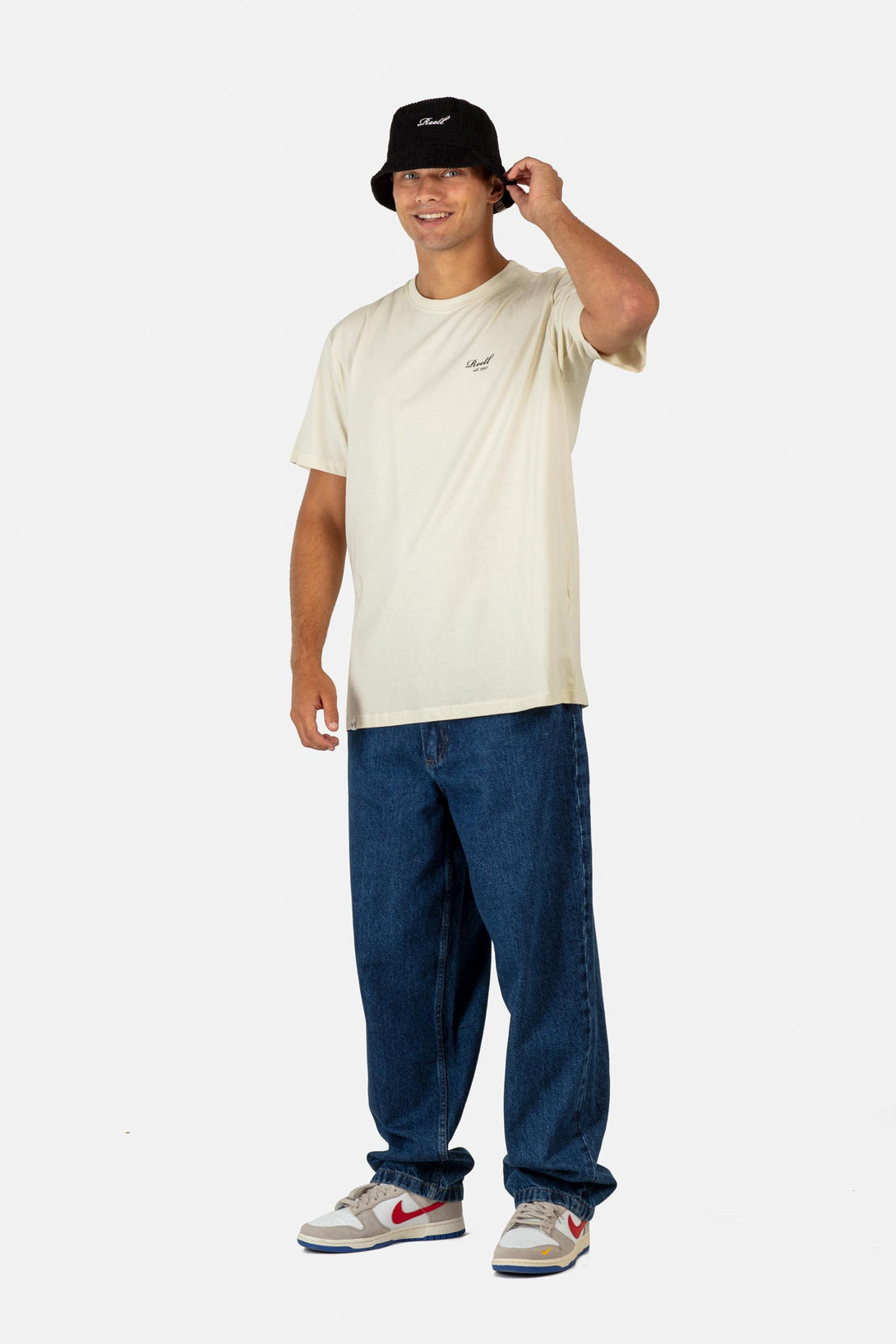 Staple Logo T-Shirt - Off Shell - Reell Pakistan