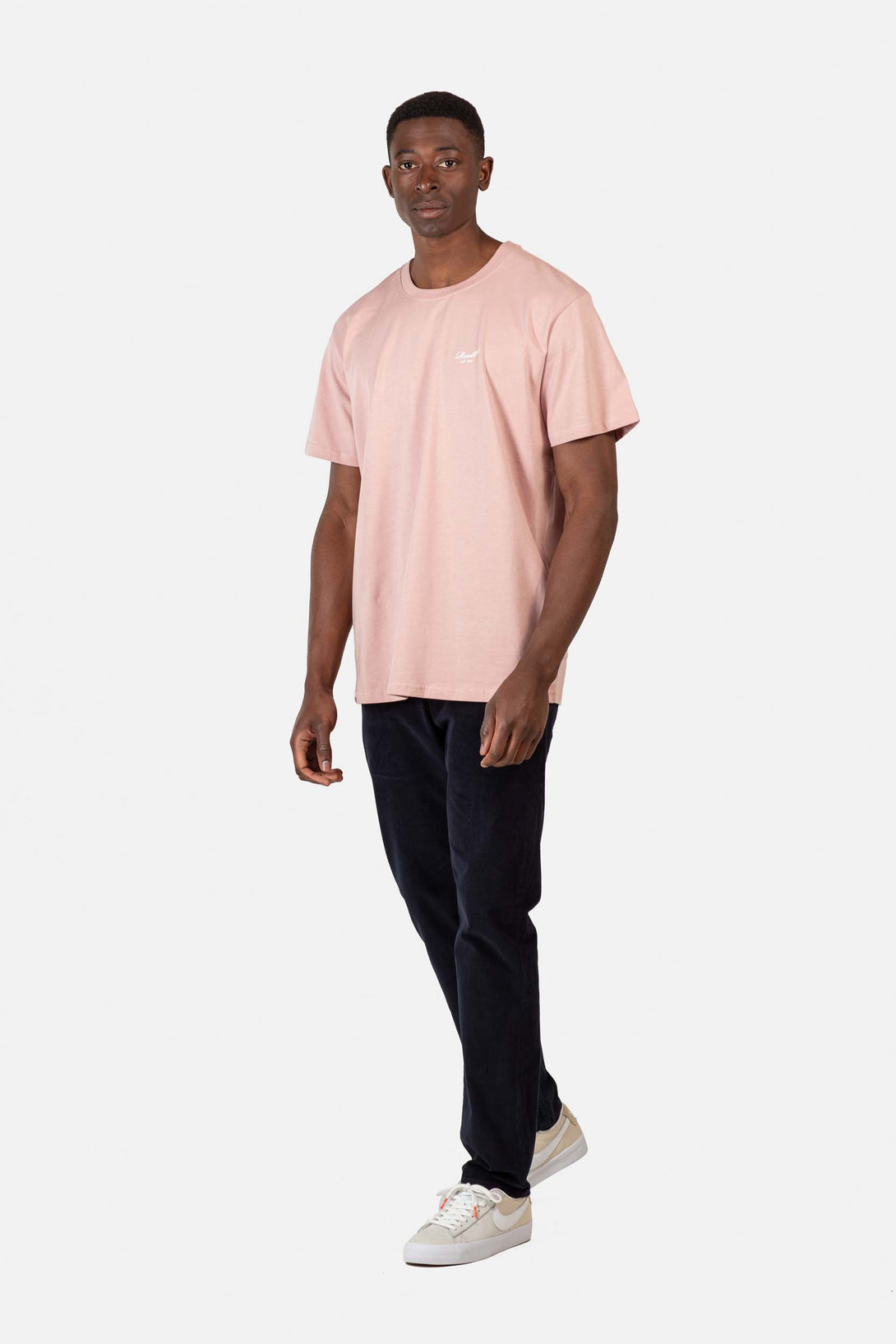 Staple Logo T-Shirt - Smoked Pink - Reell Pakistan