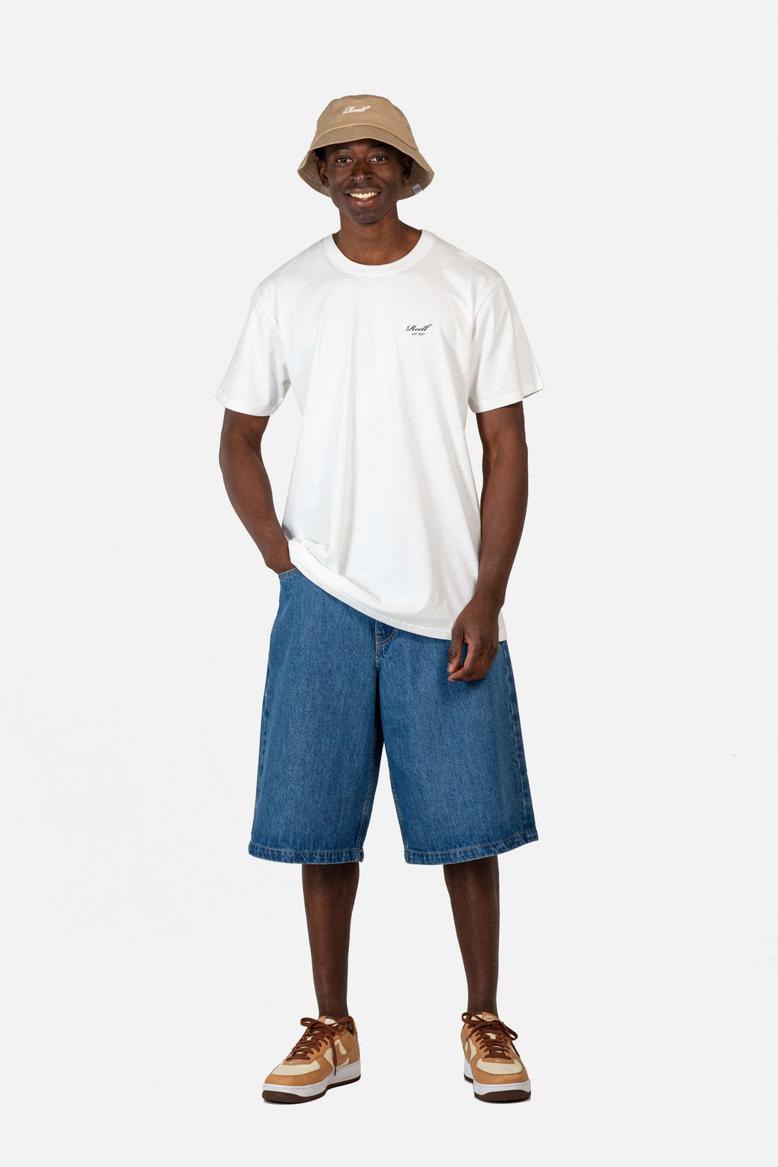 Staple Logo T-Shirt - Snow White - Reell Pakistan