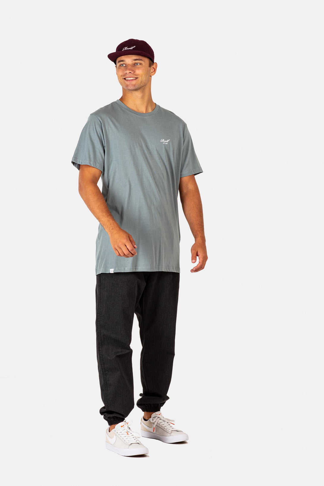 Staple Logo T-Shirt - Storm Blue - Reell Pakistan