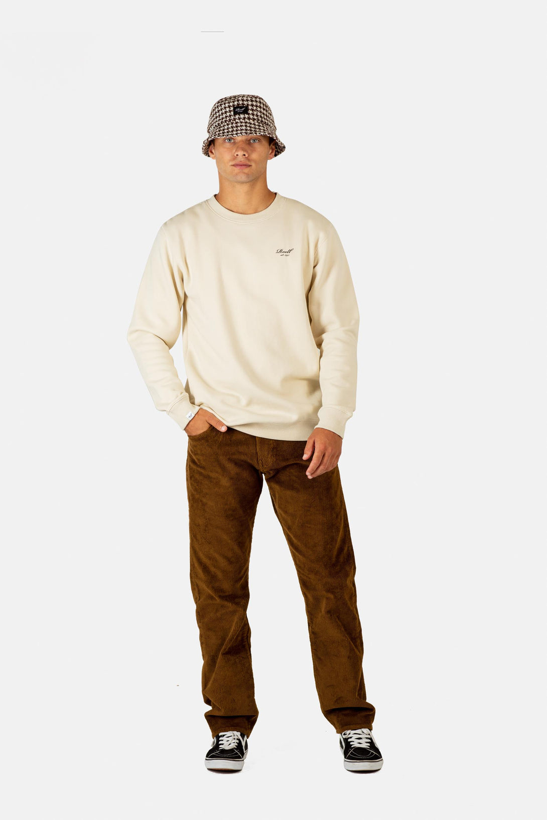 Staple Logo Crewneck - Off Shell - Reell Pakistan