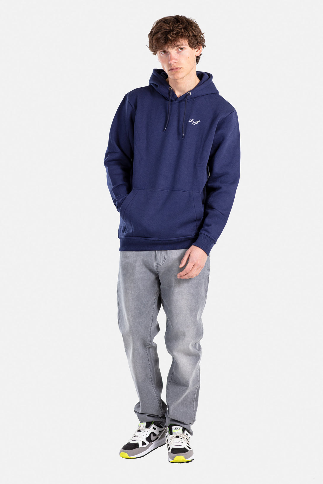 Regular Logo Hoodie- Dark Purple - Reell Pakistan