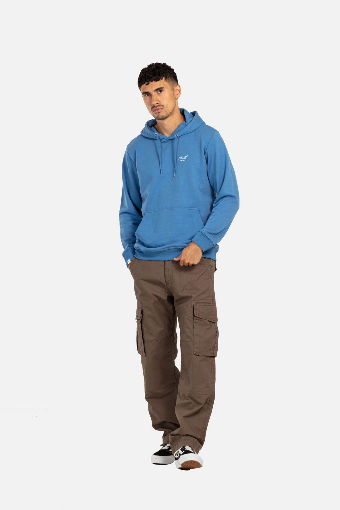 Terry Logo Hoodie - Matt Blue - Reell Pakistan