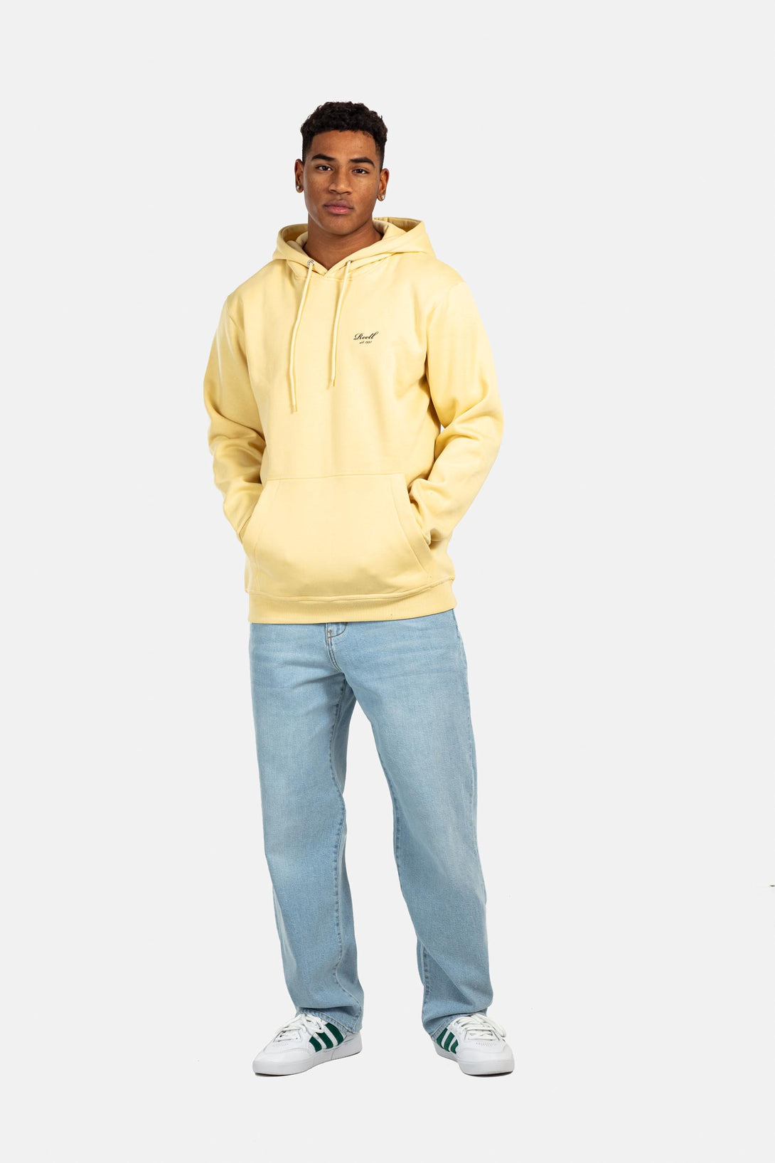 Staple Logo Hoodie - Dirty Yellow - Reell Pakistan