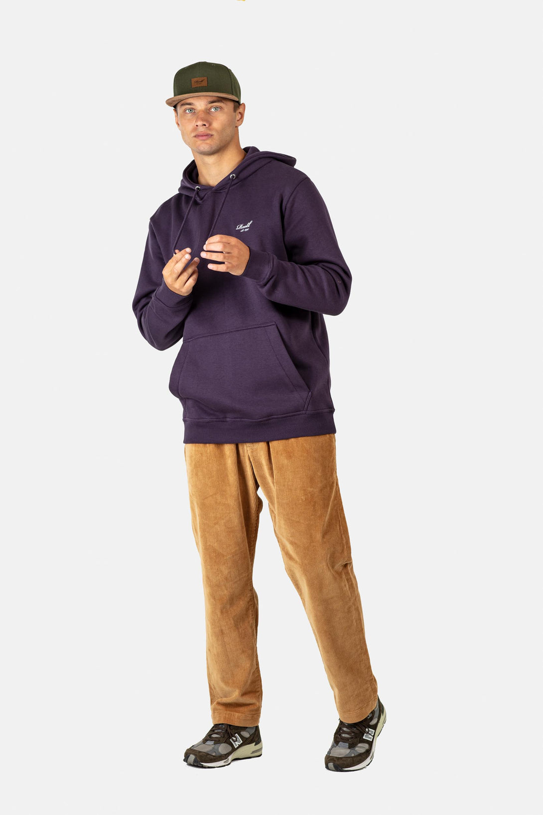 Staple Logo Hoodie - Shady Purple - Reell Pakistan