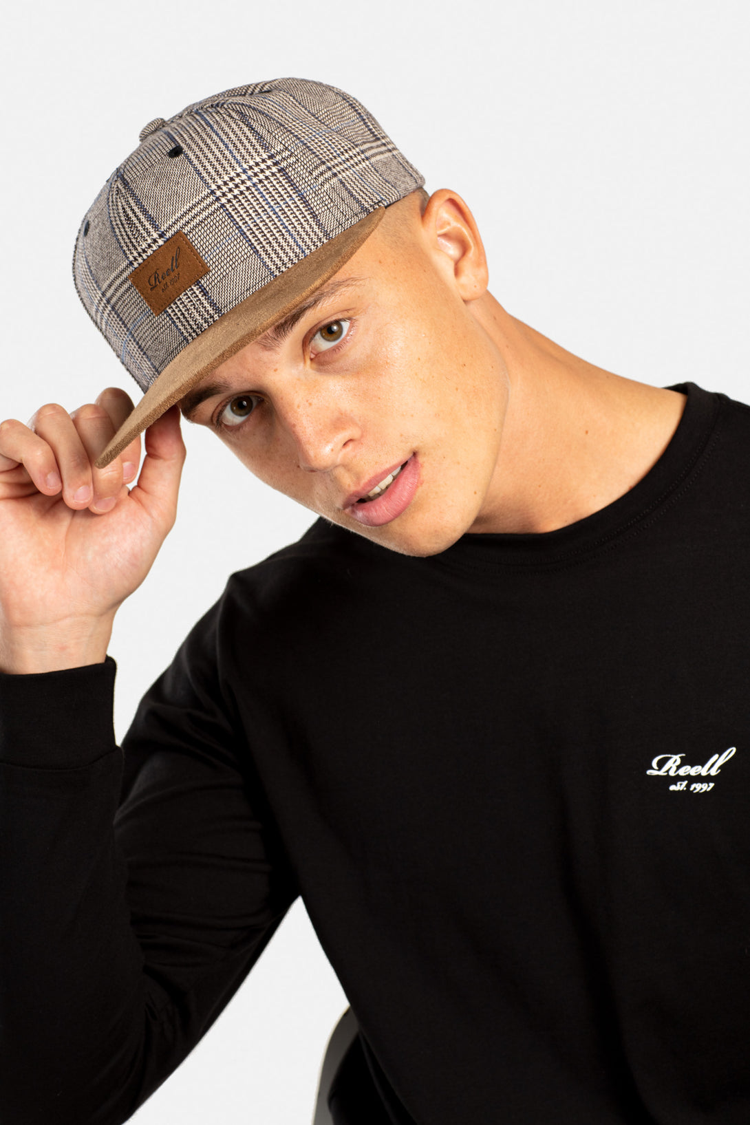 Suede Cap - Glen Check - Reell Pakistan
