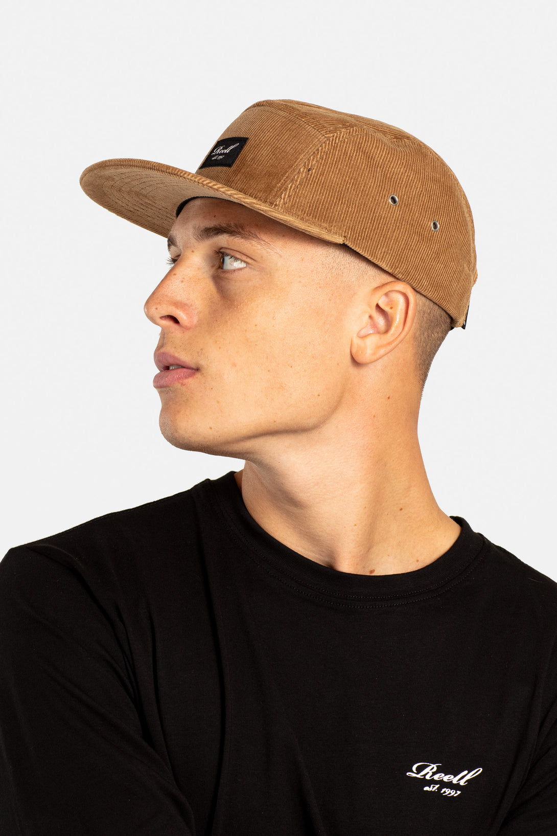 5 Panel Cap - Copper Brown Cord - Reell Pakistan