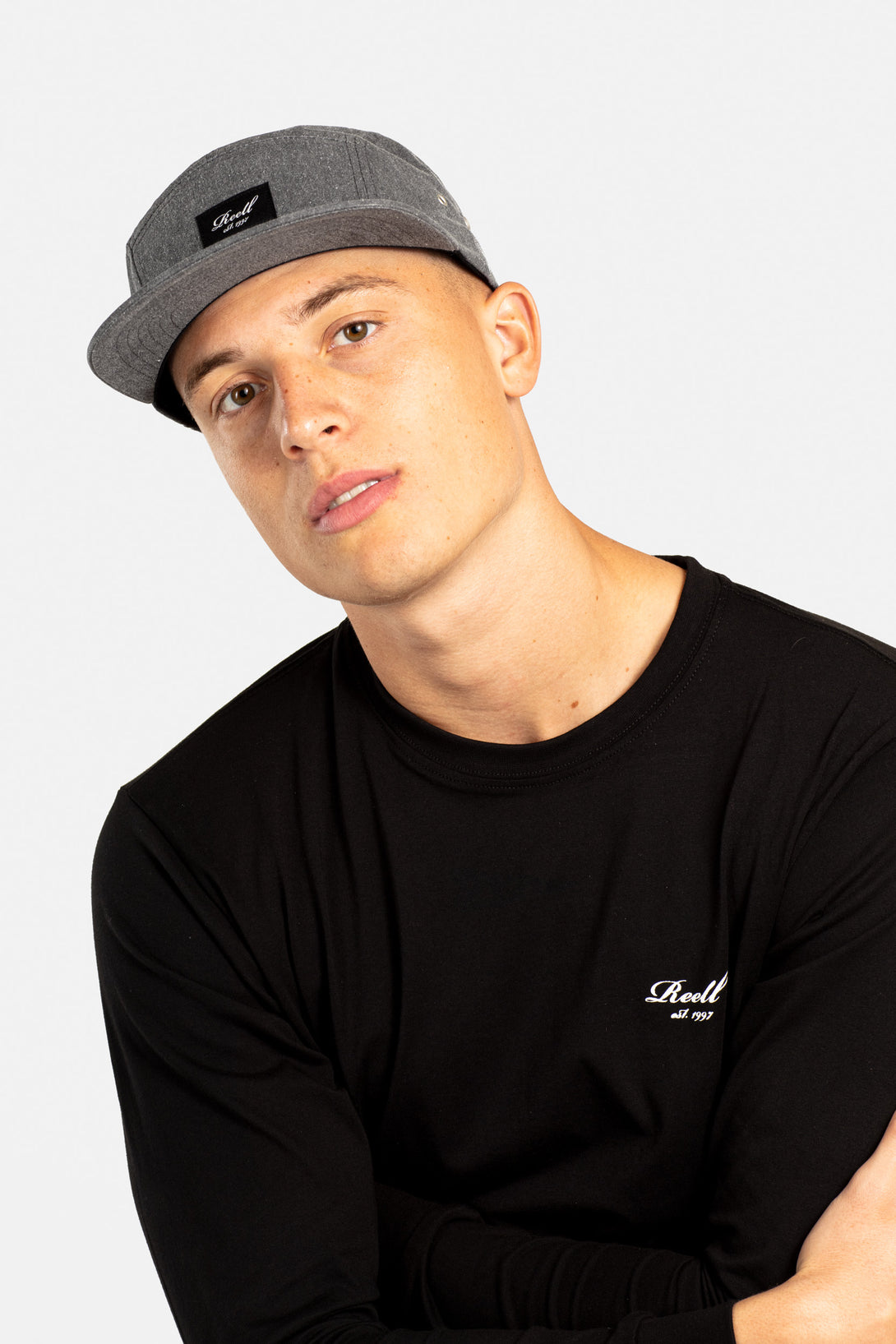 5 Panel Cap - Washed Charcoal - Reell Pakistan