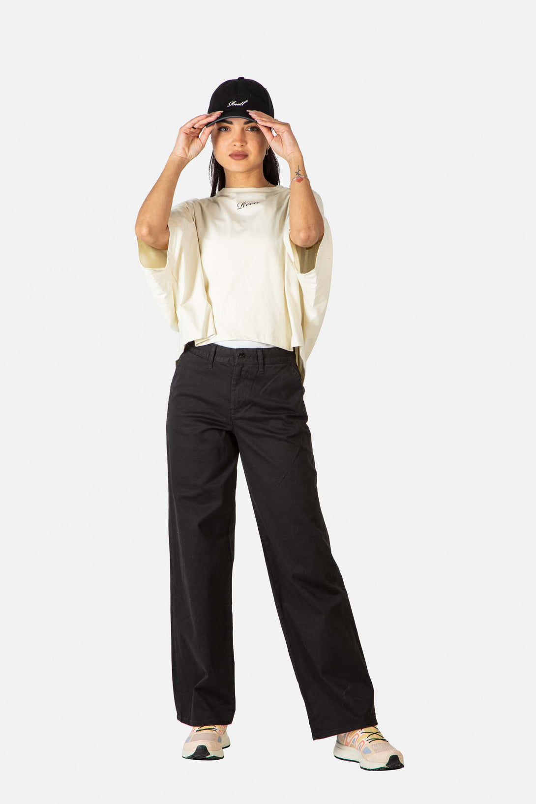 Women Kim Pant - Black - Reell Pakistan