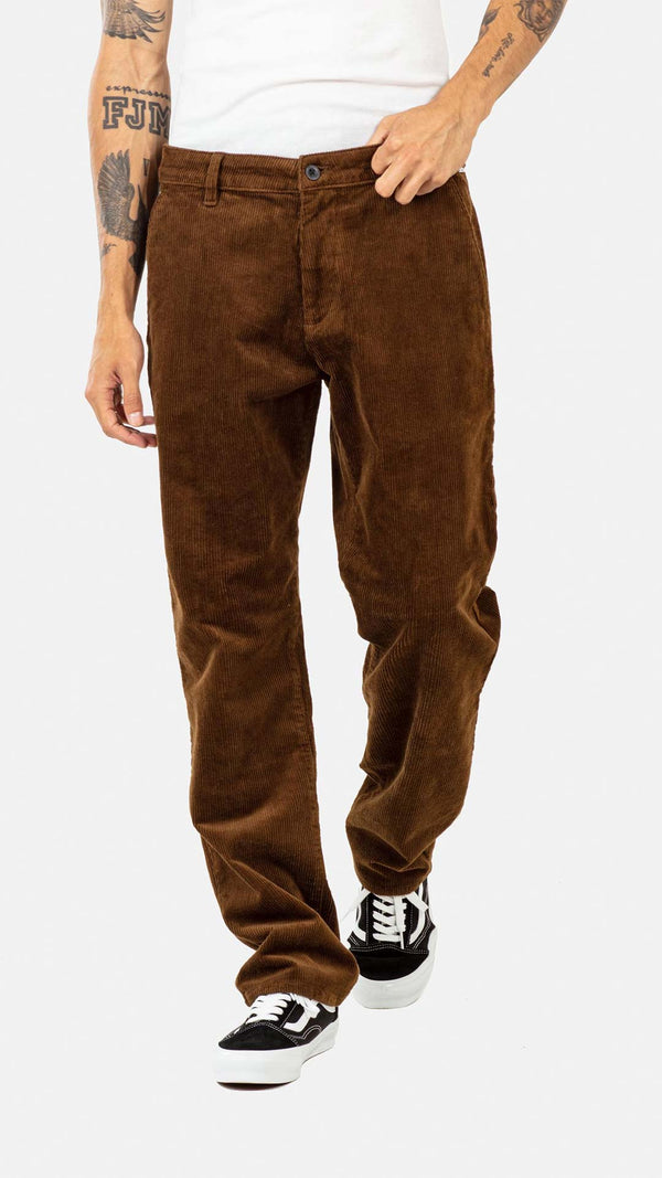 Regular Flex Chino - Brown Corduroy - Reell Pakistan