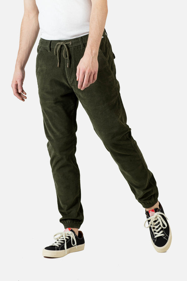 Reflex® 2 - Baby Cord Dark Green - Reell Pakistan