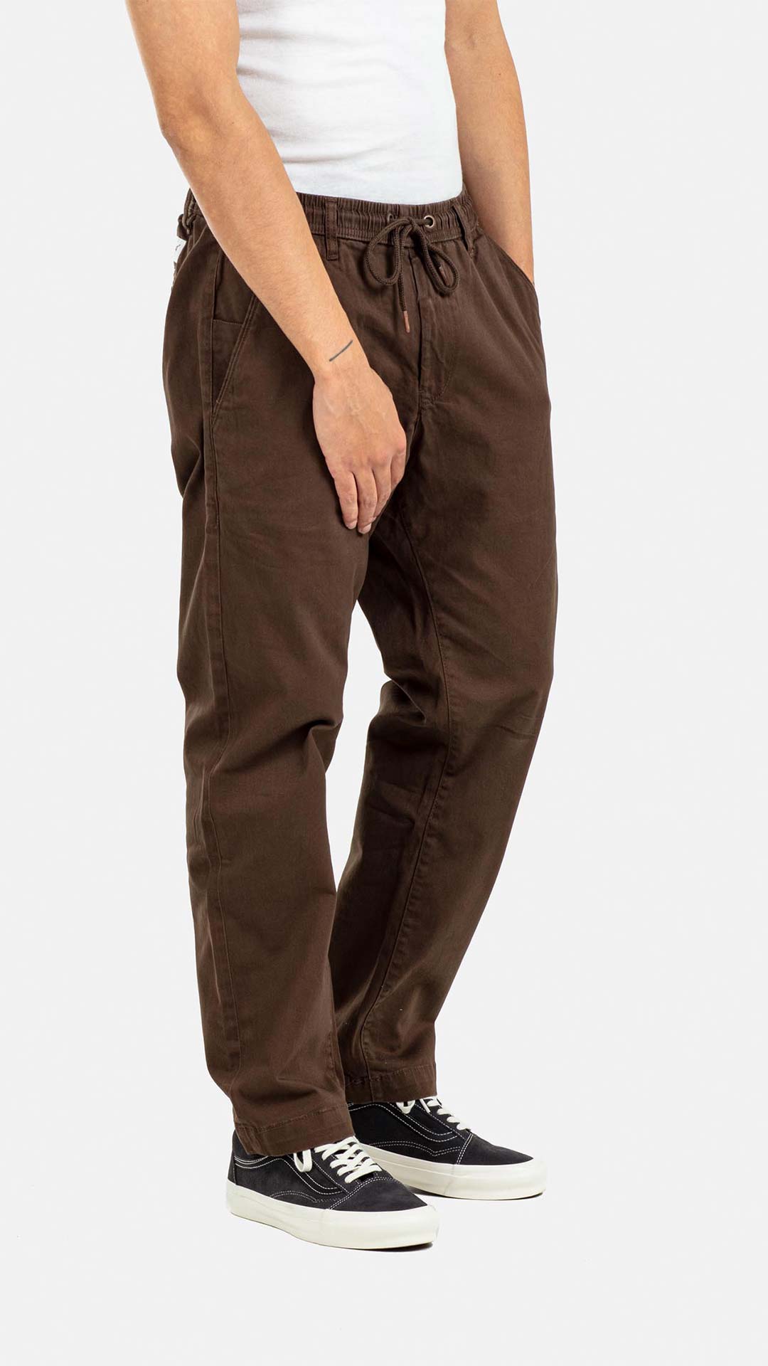 Reflex loose chino - Dark Brown - Reell Pakistan