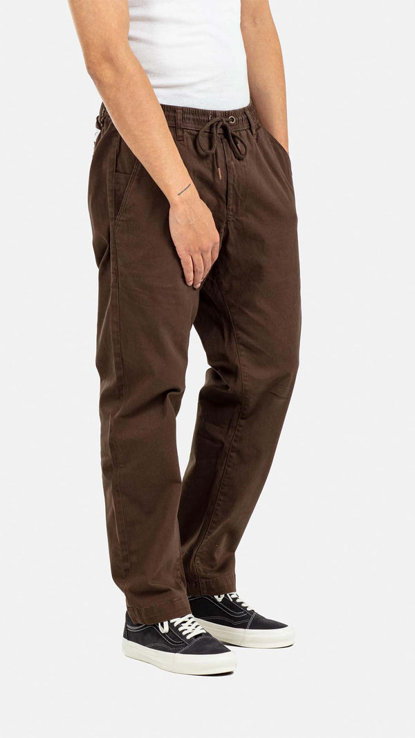 Reflex loose chino - Dark Brown - Reell Pakistan