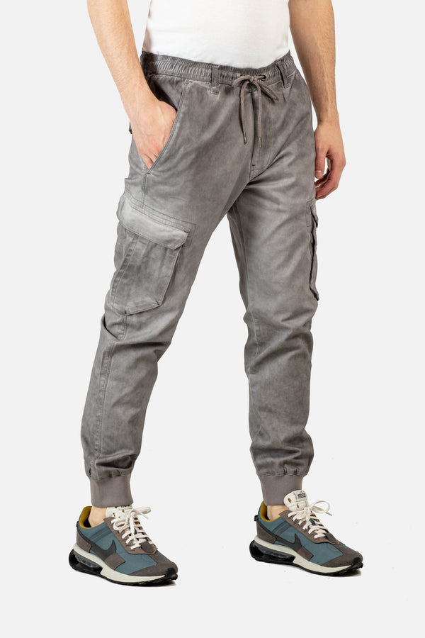 Reflex Rib Cargo - Grey Cold Dye - Reell Pakistan