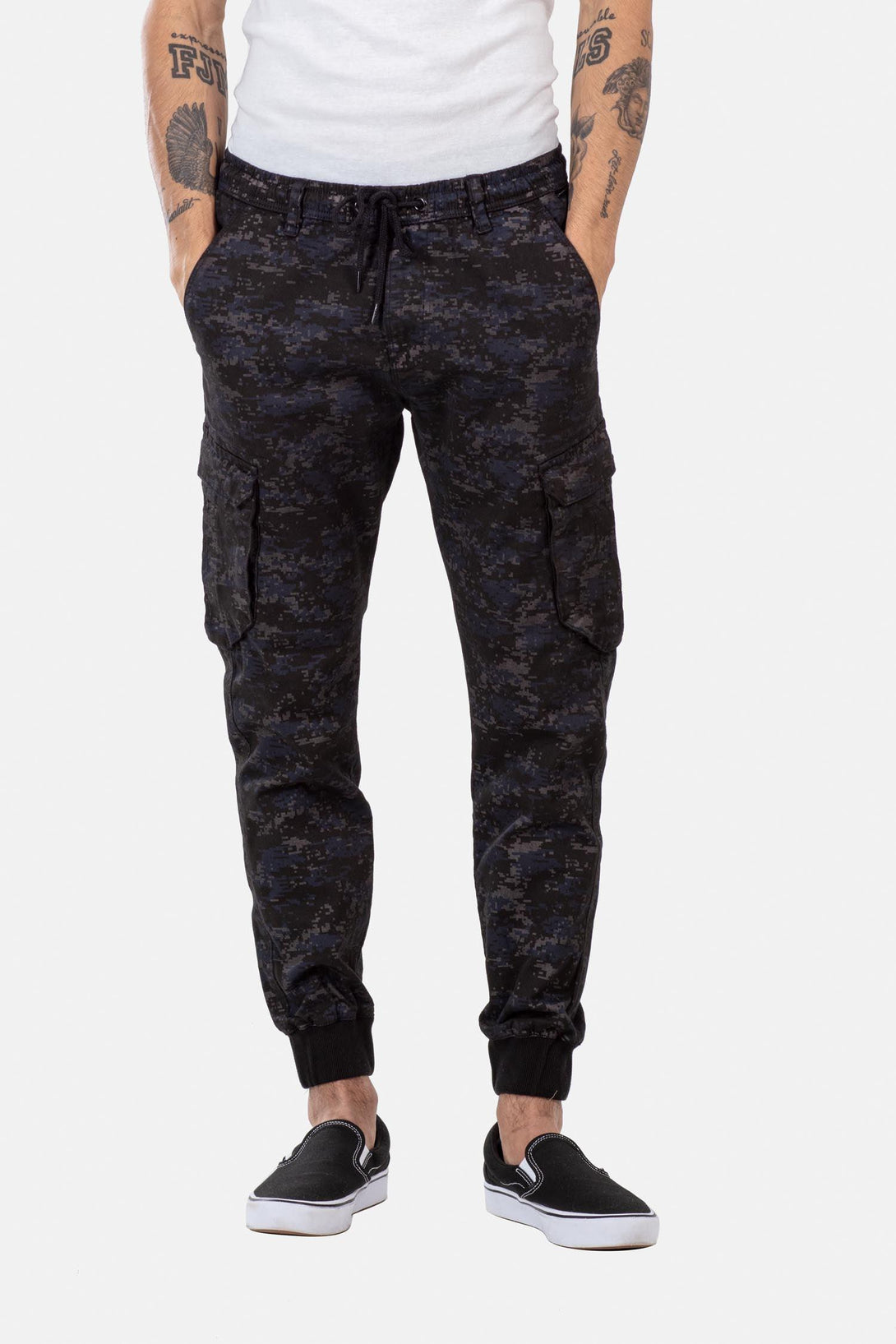 Reflex Rib Cargo - Shadow Camo Olive - Reell Pakistan