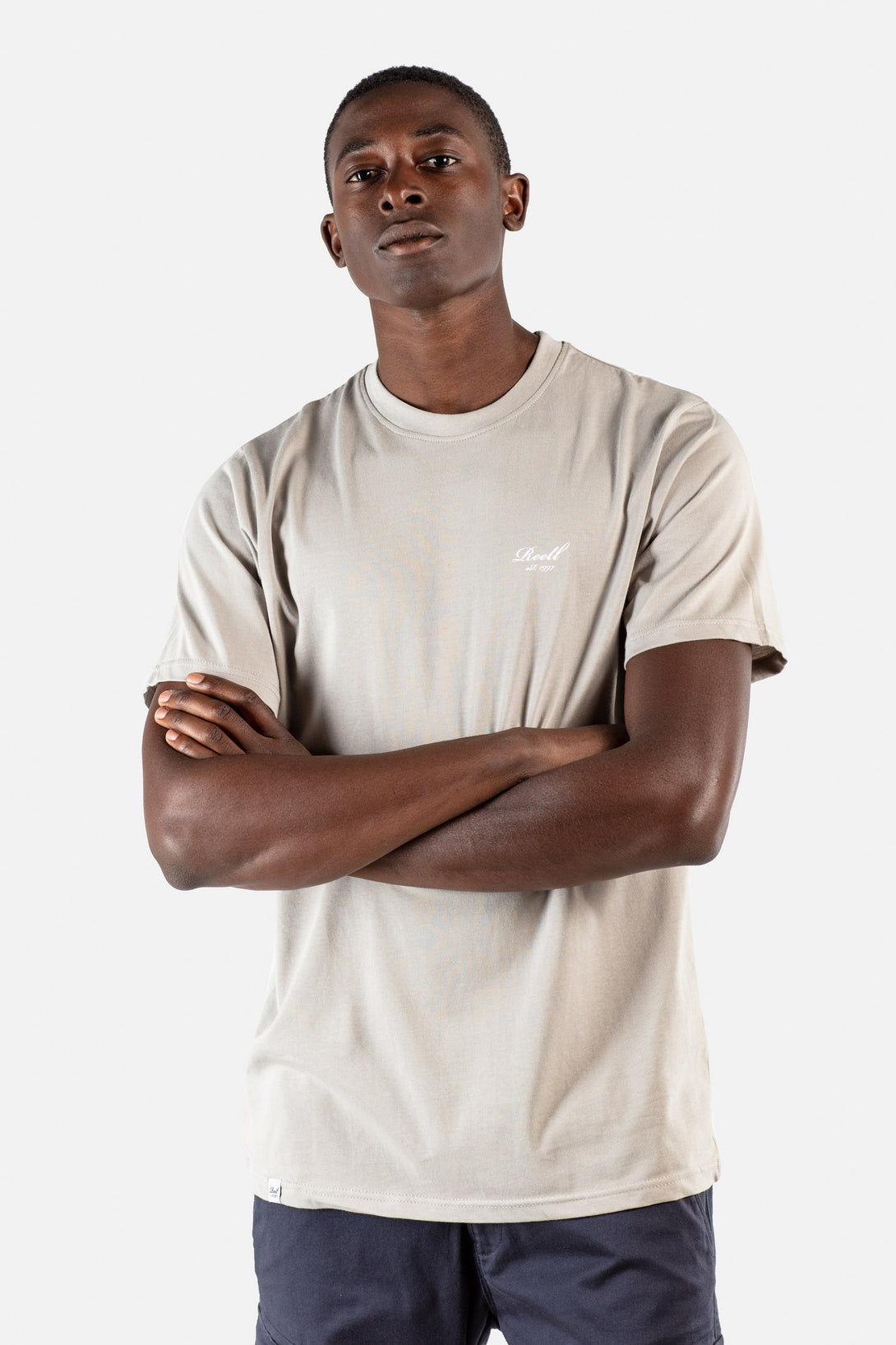 Regular Logo T-Shirt - Stone - Reell Pakistan