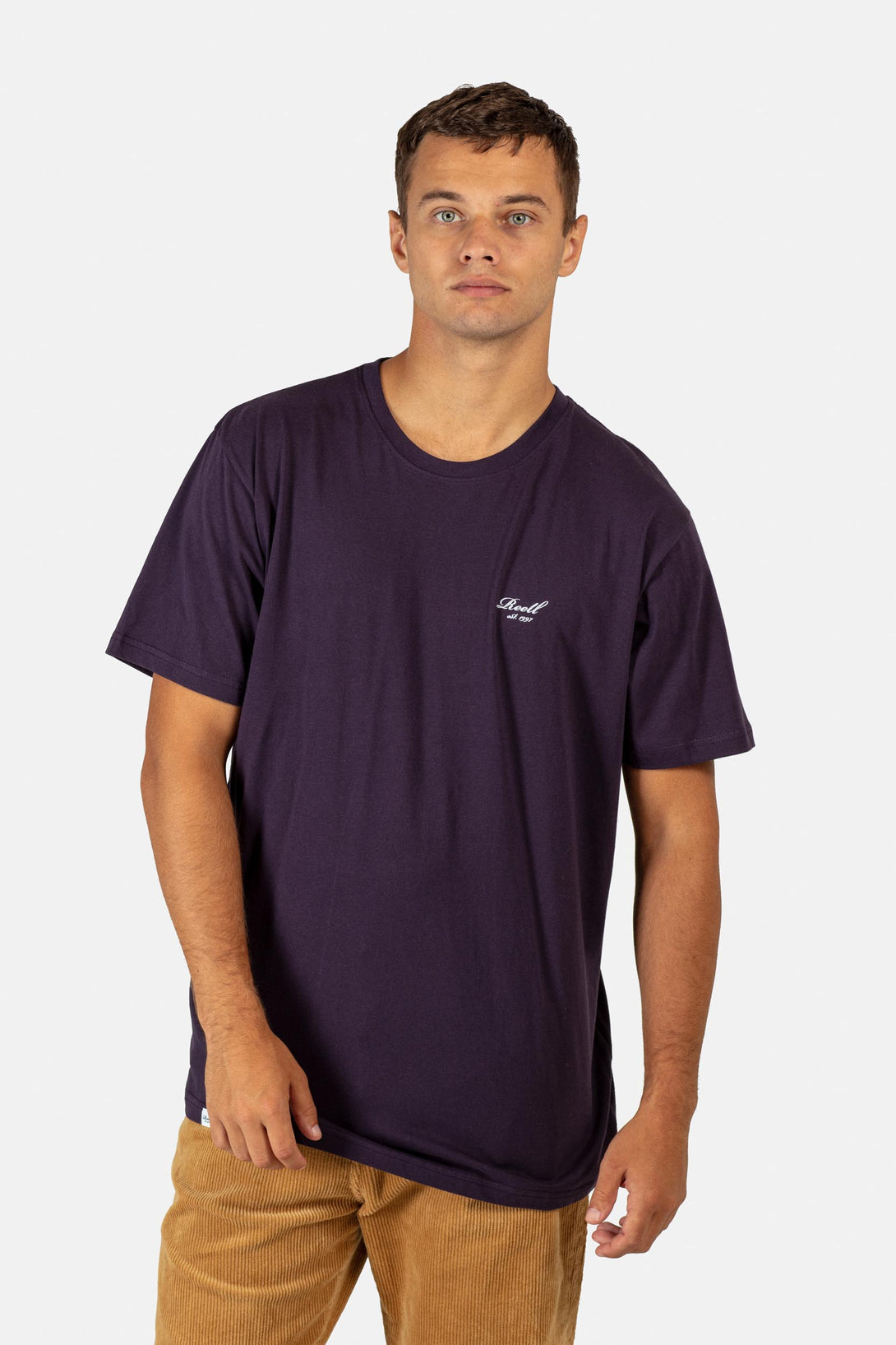 Staple Logo T-Shirt - Shady Purple - Reell Pakistan