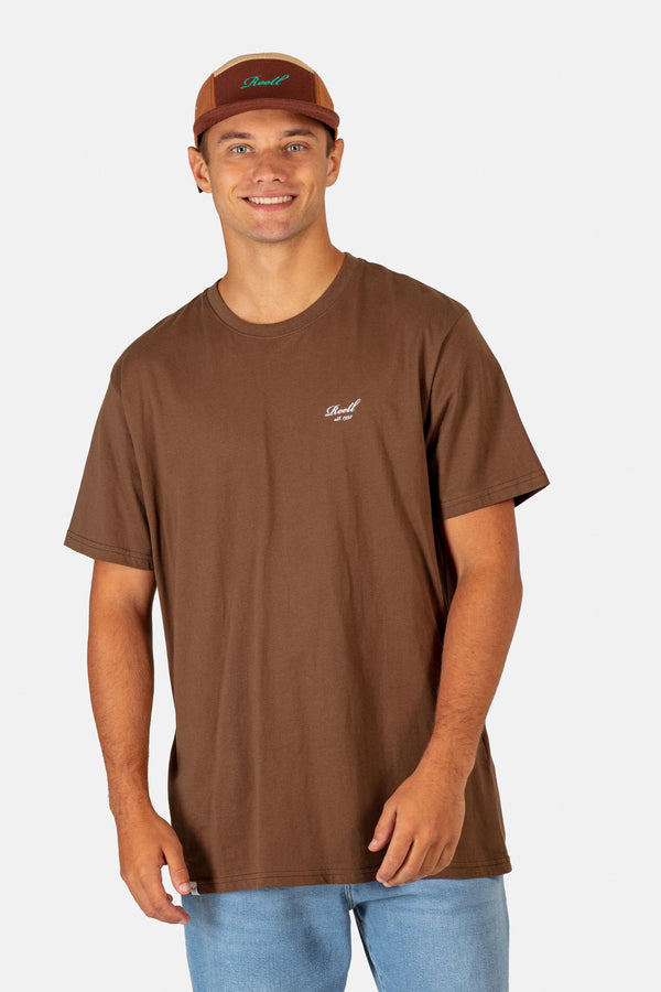 Staple Logo T-Shirt - Soil Brown - Reell Pakistan