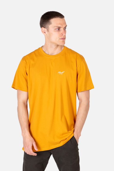 Staple Logo T-Shirt - Golden Orange - Reell Pakistan