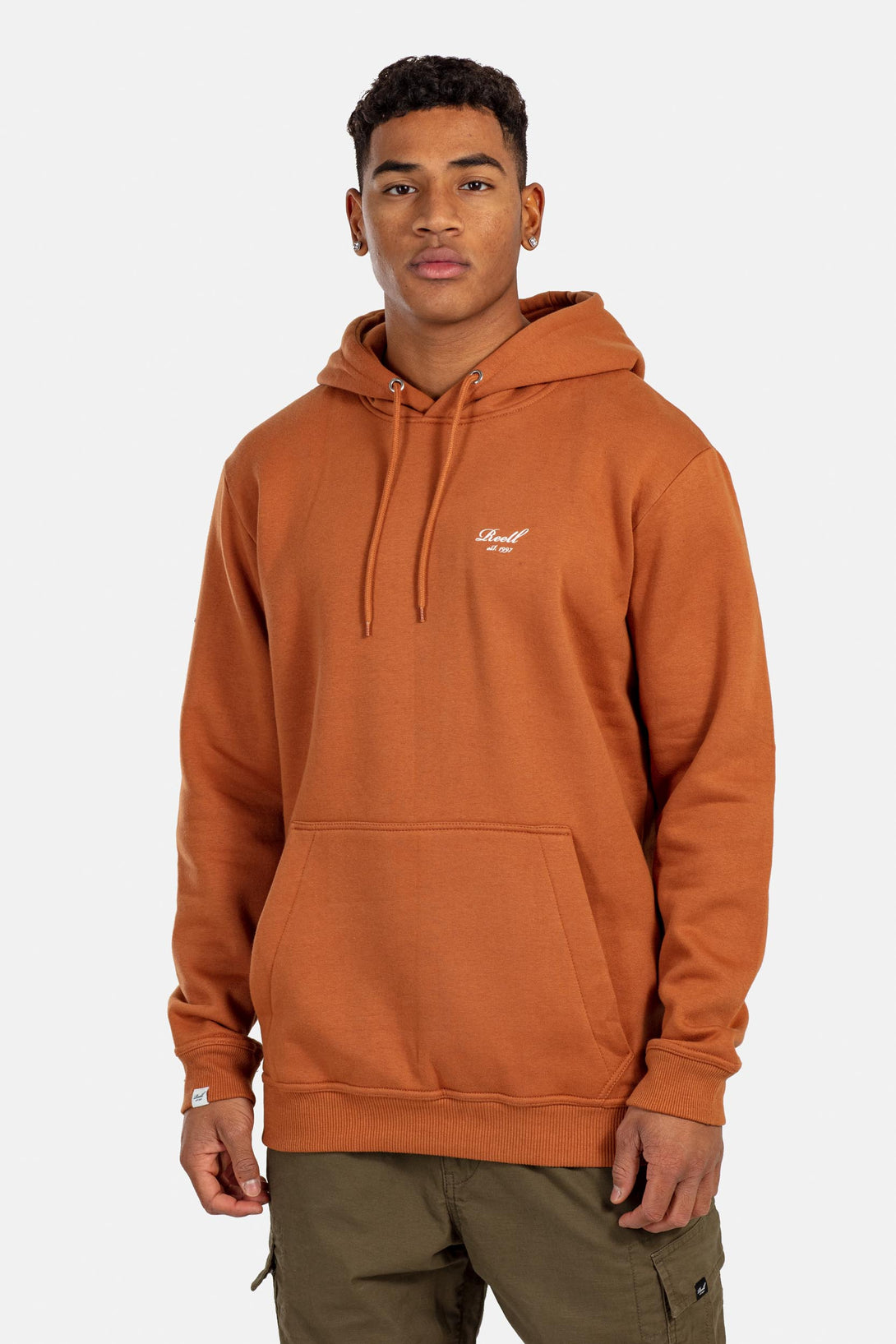 Staple Logo Hoodie - Hazy Orange - Reell Pakistan