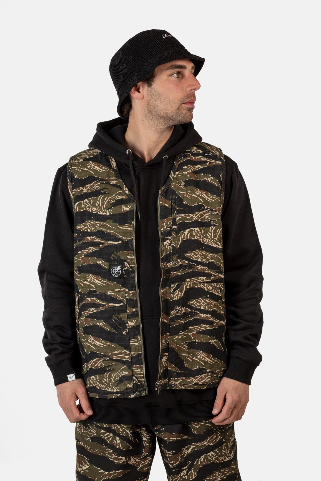 Meadow Vest - Tiger Camo Ripstop - Reell Pakistan
