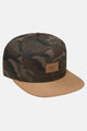 Suede 6-Panel Cap - CAMOUFLAGE