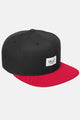 Pitchout 6-Panel Cap - Black / Red